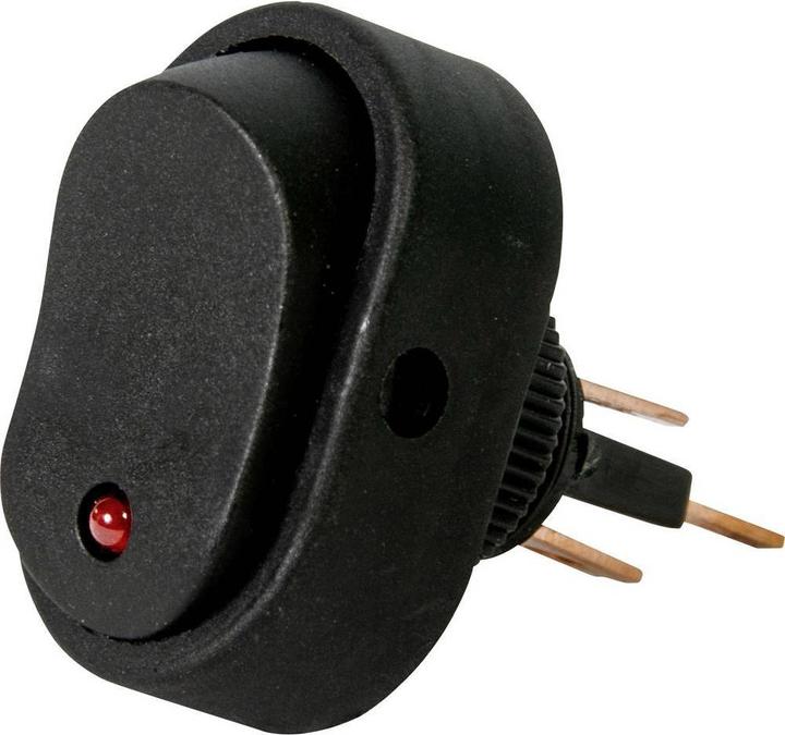 HP Autozubehör Rocker switch Oval lamp