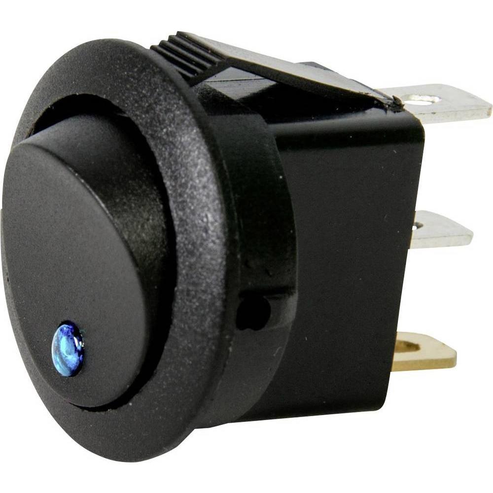 HP Autozubehör Wippschalter Mini Leuchte, Taster + Schalter, Schwarz