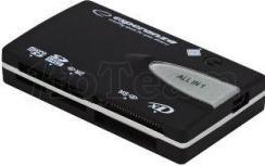 Actual product image Esperanza EA129 - kortlaeser - USB 2. - Card reader - CompactFlash (CF type 1/CF+) (USB 2.0)
