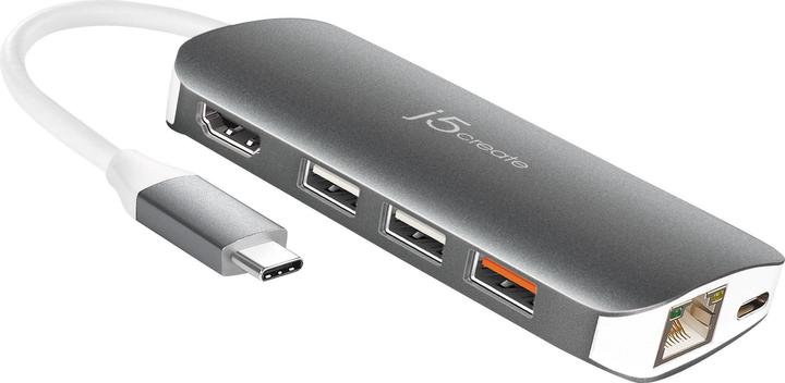 Immagine prodotto j5Create JCD383 (USB-C, 5 porte)