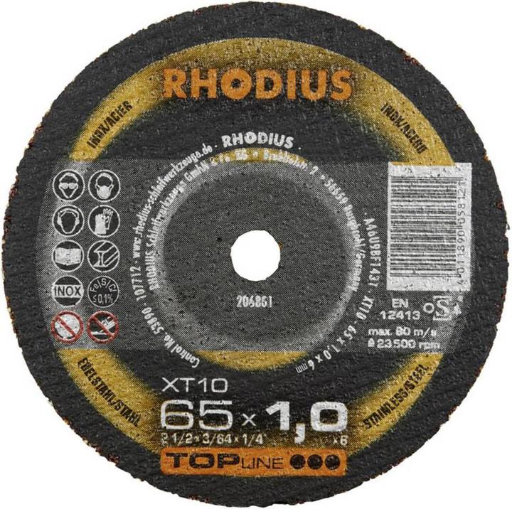 Actual product image Rhodius Cutting disc 100 x 1.0 x 10.0 mm