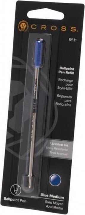 Cross Ballpoint (ink cartridges, Blue, 0.50 mm)
