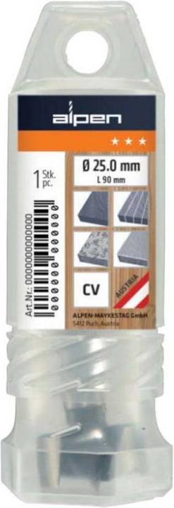 Actual product image Alpen Machine Forstner Drill (14 millimetres)