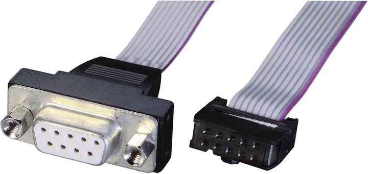 Produktbild Renkforce Seriell Anschlusskabel (1x D-SUB-Buchse 9pol. (0.26 m, Parallel (Drucker))