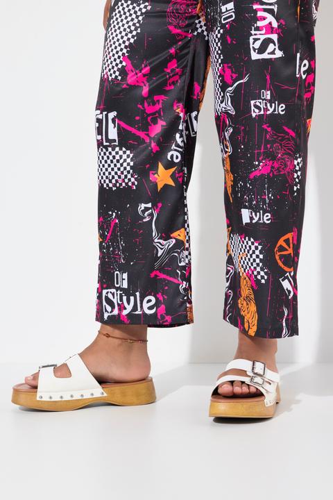 Produktbild Angel of Style Hose, weites Bein, Satin, Mustermix (48)