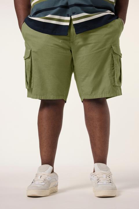 Immagine prodotto Sthuge Bermuda cargo in ripstop con cintura elastica e taglio ampio, fino alla tg. 72 (68)