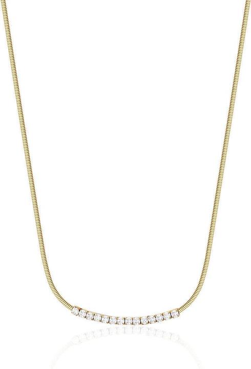 Immagine prodotto Brosway Delicata collana placcata in oro con cristalli trasparenti Desideri BEIN007