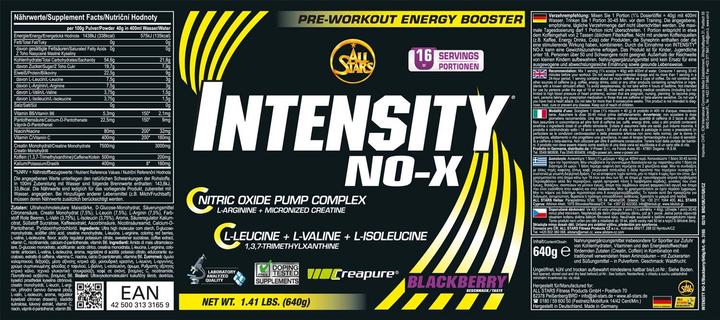 Produktbild All Stars Intensity NO-X (BlackBerry, 1 Stk., 640 g)
