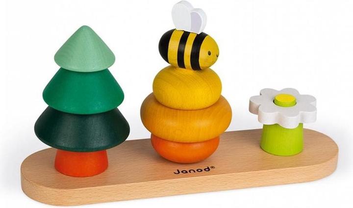 Actual product image Janod Stacking toys forest