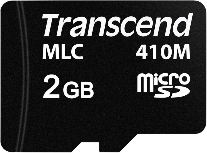 Produktbild Transcend 410M Flash-Speicherkarte (2 GB, microSD, U1, UHS-I)