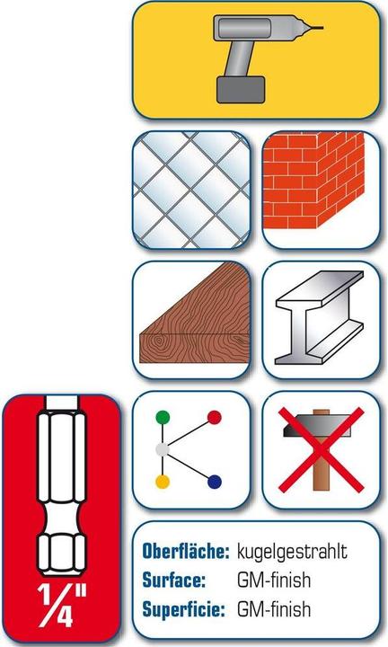 Actual product image Alpen Twist drill Multicut (10 millimetres)