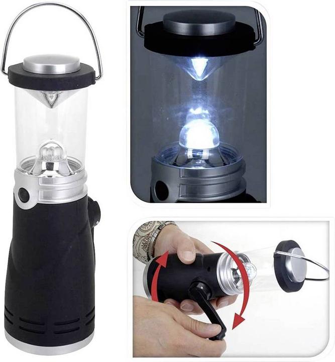Produktbild Eaxus LED Dynamo Camping Laterne