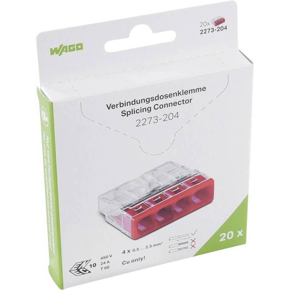 Wago, Kabelverbindung, Dosenklemme