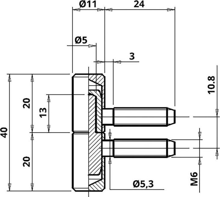 Actual product image Anuba Drill-in tapes model B
