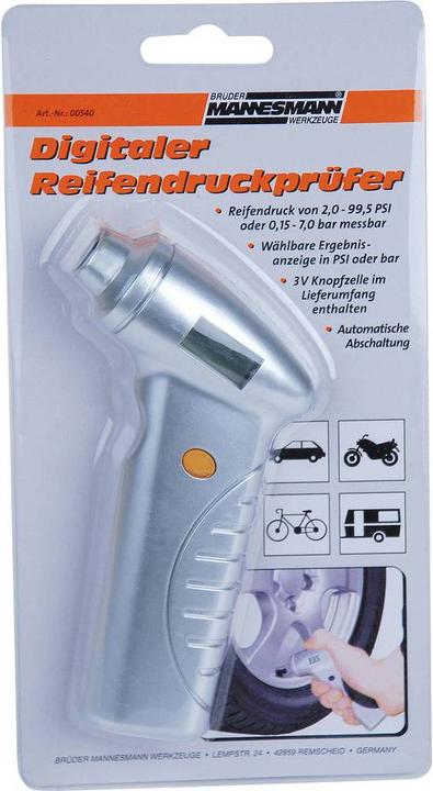 Image du produit Mannesmann Manomètre de pression numérique