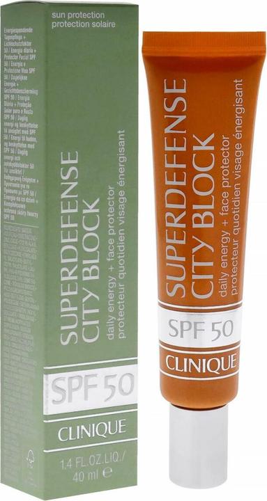 Actual product image Clinique Super Defense (Sun cream face, SPF 50, 40 ml, 62 g)