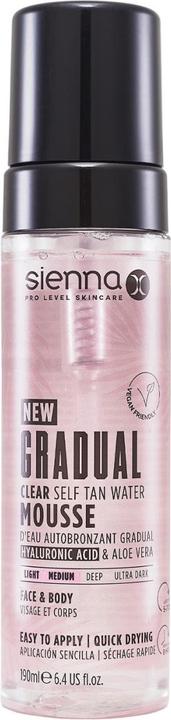 Produktbild Sienna Gradual Clear Water Mousse (Selbstbräunungsspray)