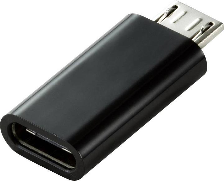 Actual product image Renkforce USB 2.0 Adapter (1x USB 2.0 Plug Micro-B (USB 2.0)