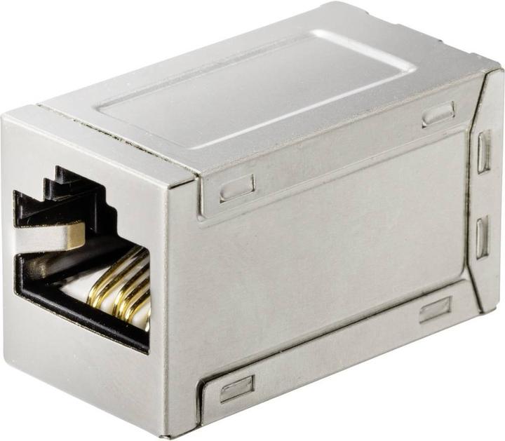 Produktbild Renkforce RJ45 Netzwerk Adapter Gebleicht (S/UTP, CAT6, 0.31 m)