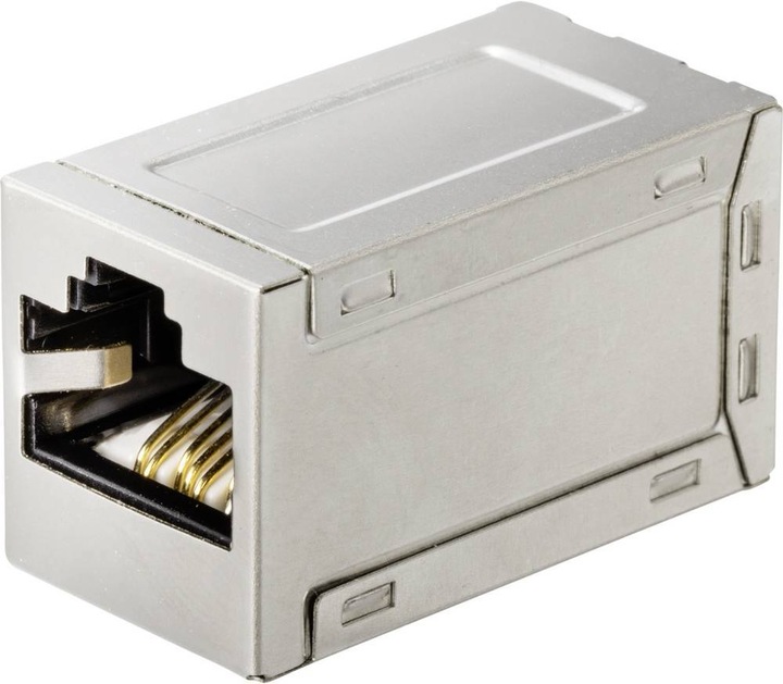 Immagine prodotto Renkforce Adattatore di rete RJ45 sbiancato (S/UTP, CAT6, 0.31 m)
