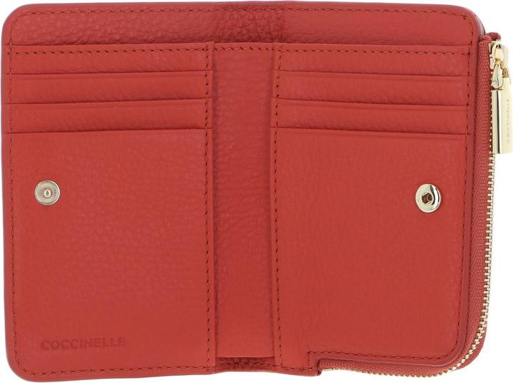 Actual product image Coccinelle Metallic Soft Wallet Grained Leather