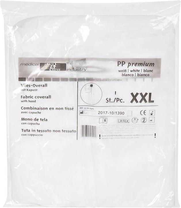 Actual product image Disposable protective overall EXTRAGROss XXL (XXL, 1x)