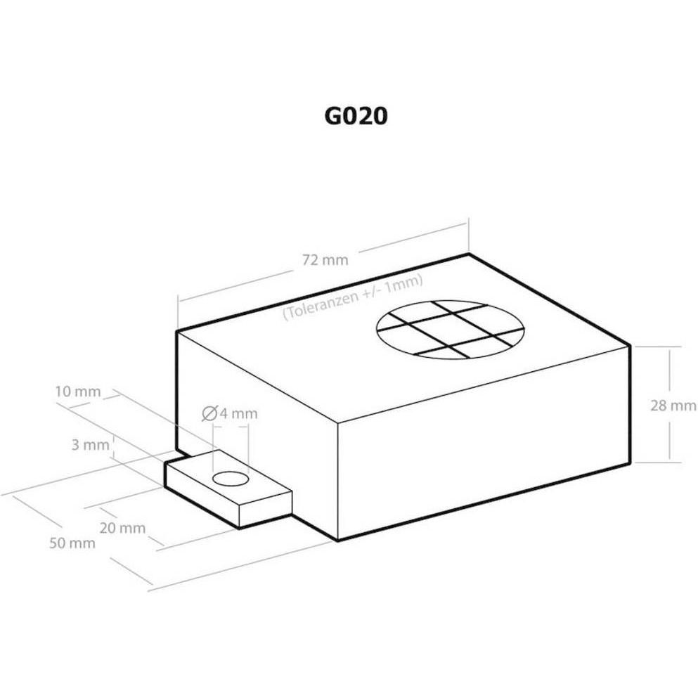 Thumbnail - Kemo Signalgeber-Gehäuse (Gehäuse), Elektronikzubehör + Gehäuse, Schwarz