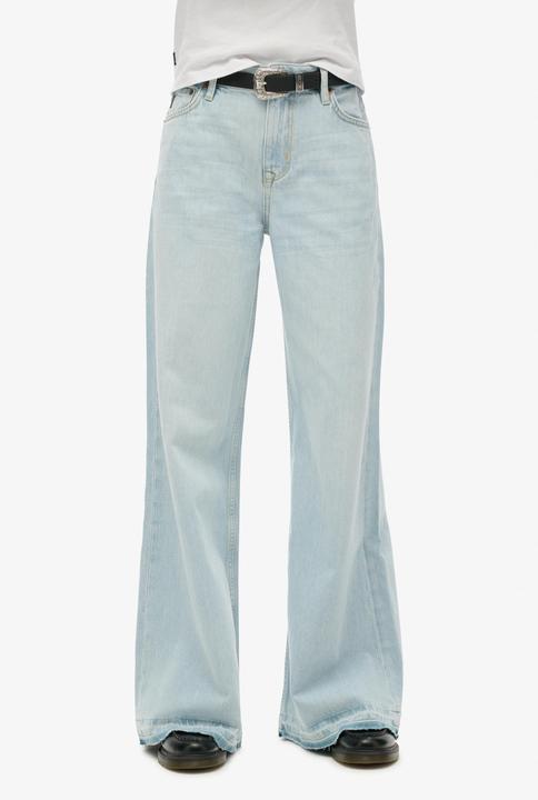 Image du produit Superdry Jean large évasé à bords francs (30)