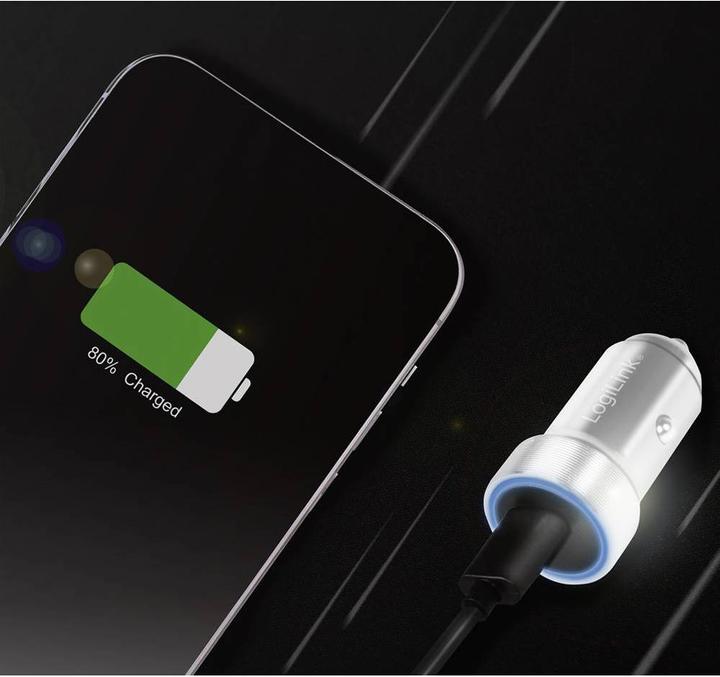 Produktbild LogiLink Auto-Netzteil