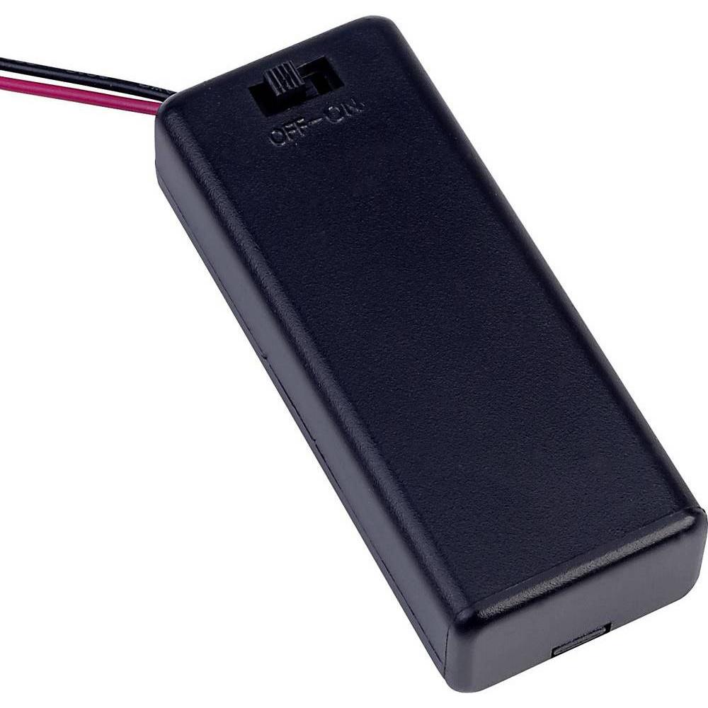 Thumbnail - Tru Components Batteriehalter, Batterie Zubehör, Schwarz