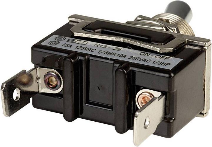Image du produit SCI Interrupteur à levier 1 x Off/On 250 V/AC 10 A à accrochage