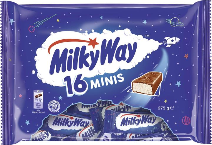 Immagine prodotto MilkyWay Barretta Milky Way Milky Way Minis 275 g, Tipo di prodotto: Latte (275 g)