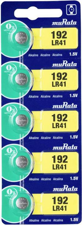 Image du produit Murata Pile bouton (5 pcs, 45 mAh)