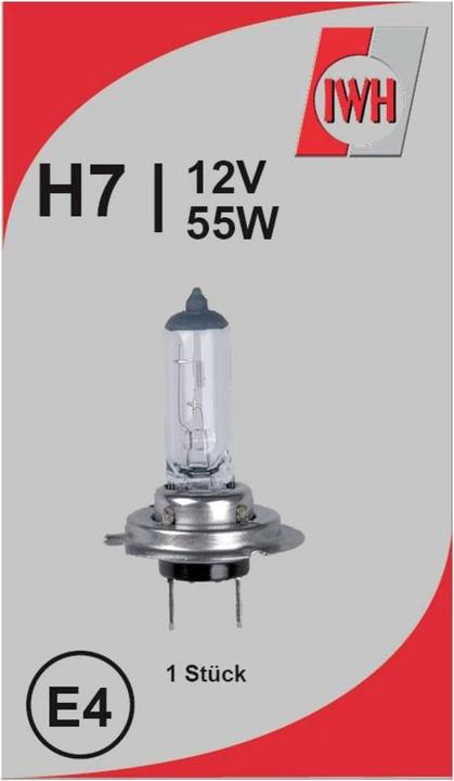 IWH Car lamp H7 in carton (H7)