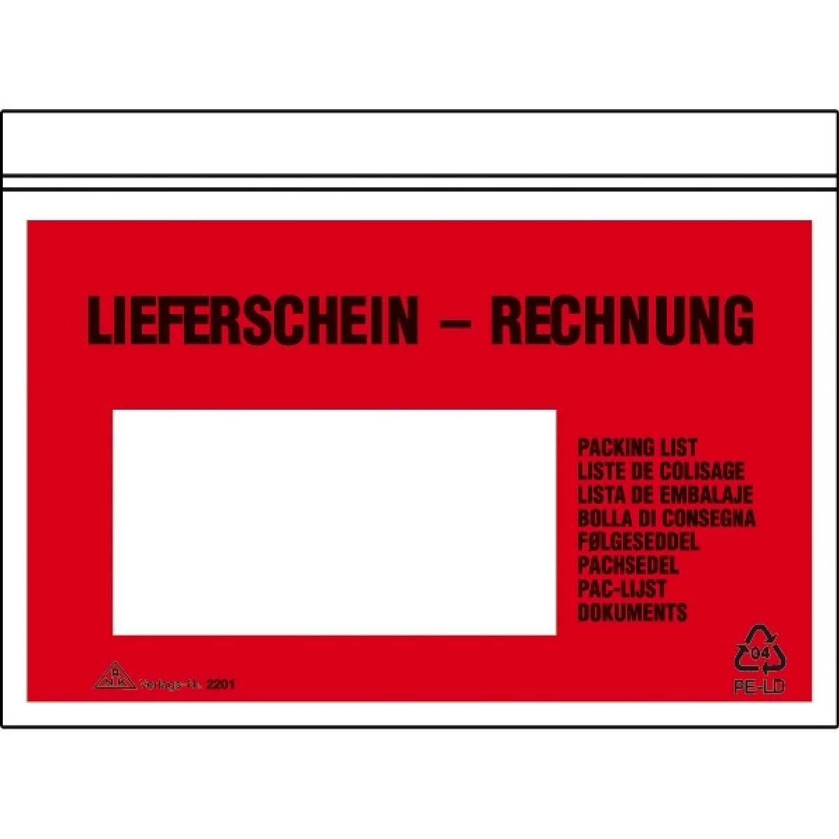 Rnk, Dokumententasche, Dokumententasche C6 sk rot (C6)
