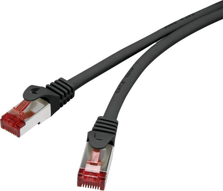 Actual product image Renkforce CAT6 S/FTP network cable 15 cm (S/FTP, CAT6, 0.25 m)