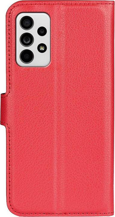 Image du produit Cover-Discount Galaxy A33 5G - Étui en cuir rouge (Samsung Galaxy A33 5G)