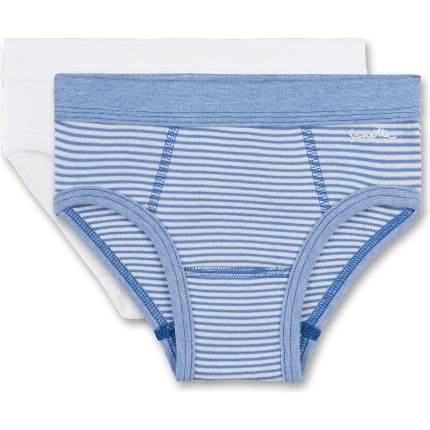 Sanetta, Jungen, Unterhosen, Slip Casual, (116, 2er Pack)