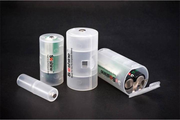 Actual product image Soshine Battery adapter Mignon to Baby