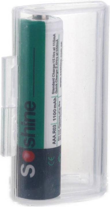 Actual product image Soshine Battery box for 2x