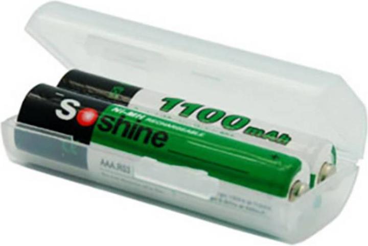 Actual product image Soshine Battery box for 2x