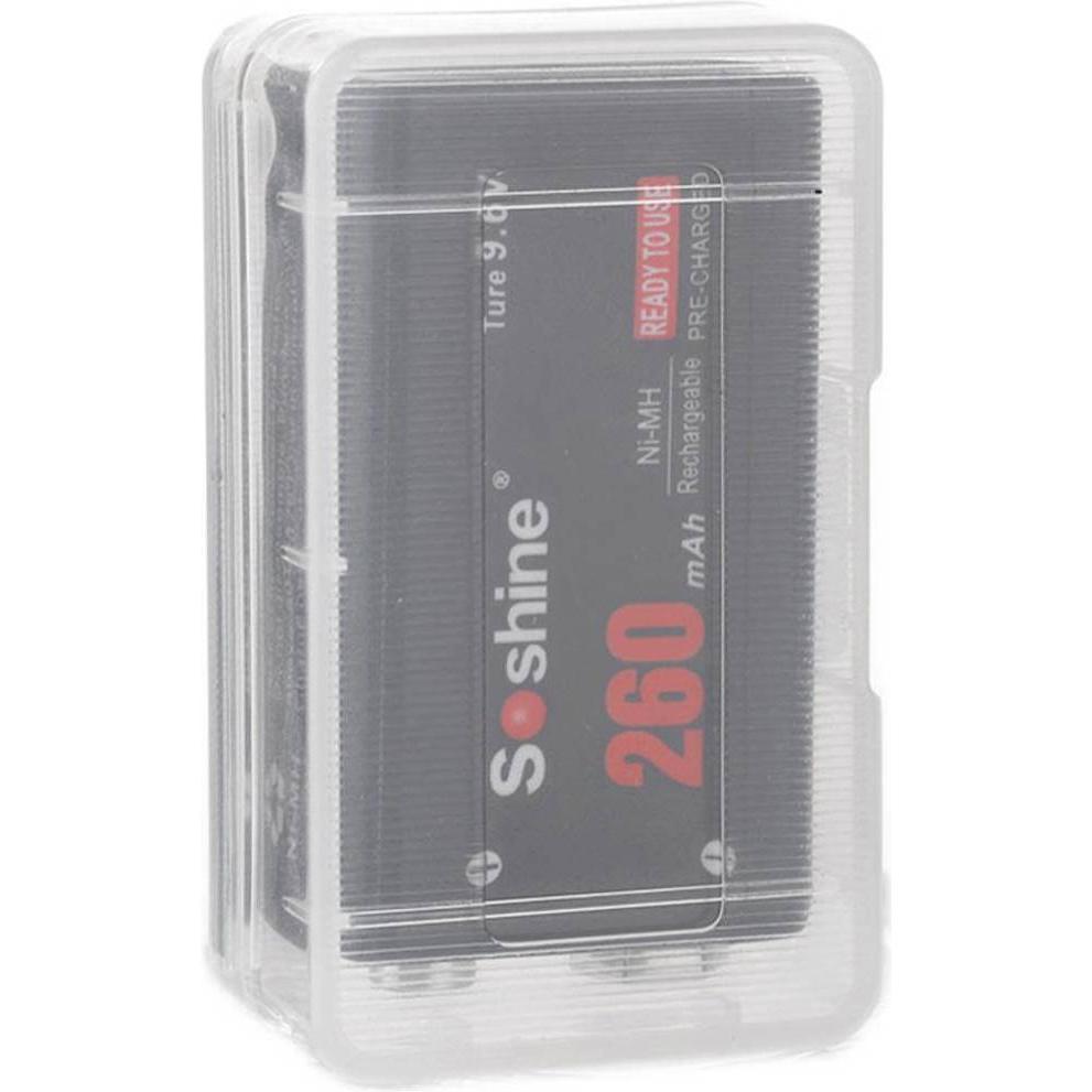 Soshine Batterie Box für 1x, Batterie Zubehör