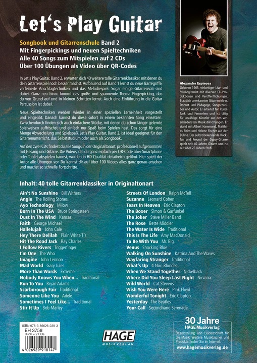 Produktbild Let's Play Guitar Band 2 (Deutsch, Alexander Espinosa, Helmut Hage, 2015)