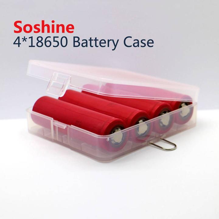 Actual product image Soshine Battery box for 4x