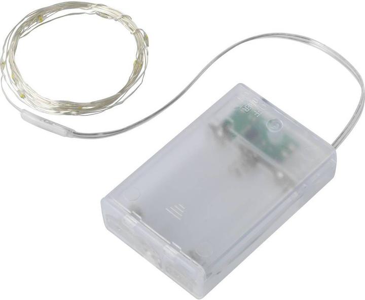 Sygonix Micro LED Lichterkette batteriebetrieben (2.10 m)