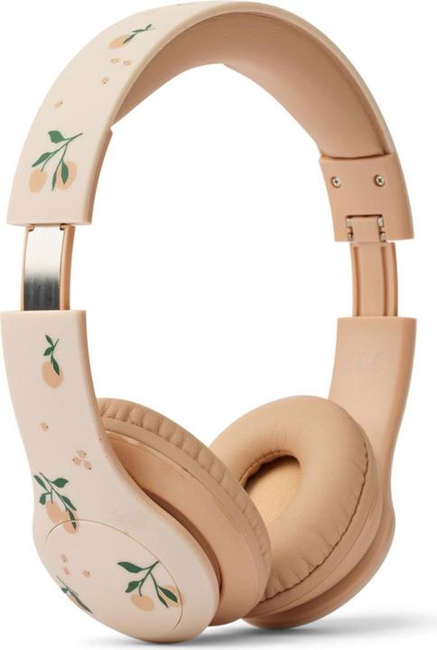 Actual product image Liewood Quinn Peach Sea Shell wireless headphones