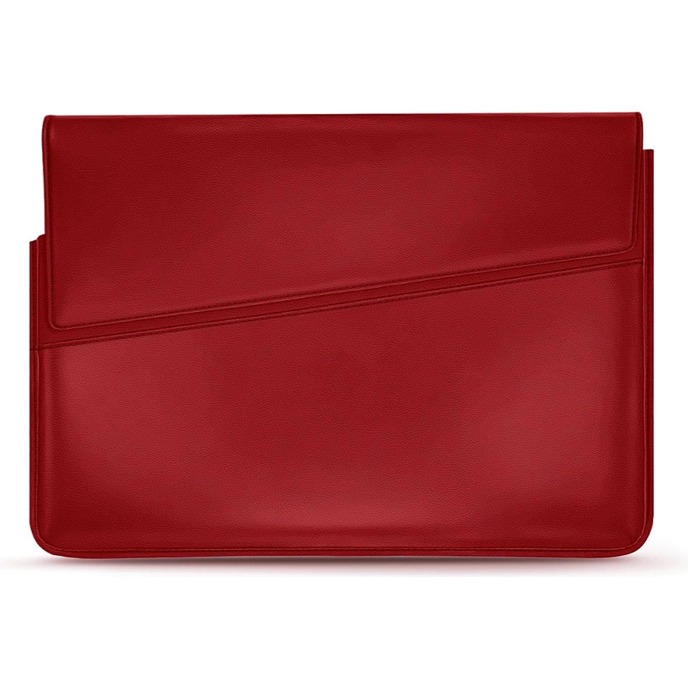 Noreve Lederhülle, Notebooktasche, Rot