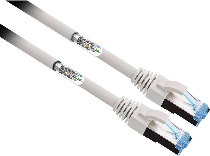 Produktbild Renkforce CAT6A S/FTP Netzwerkkabel mit TPE-Aussenmantel 20 m (S/FTP, CAT6a, 20 m)