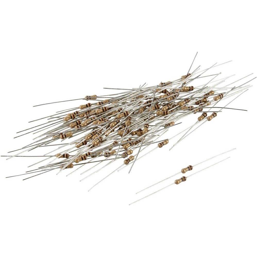 Tru Components TC-CFR0W4J0562KIT203 Kohleschicht-Widerstand 5.6 k? axial bedrahtet 0207 0.25 W 5 % 100 St., Widerstand