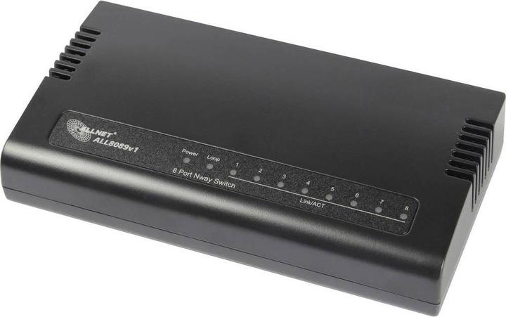 Image du produit Allnet Commutateur 8 ports 10/100TX (8 ports)